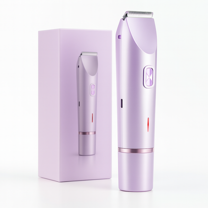 SilkShave Pro™ - Rasoir Doux 2-en-1 pour Zones Sensibles